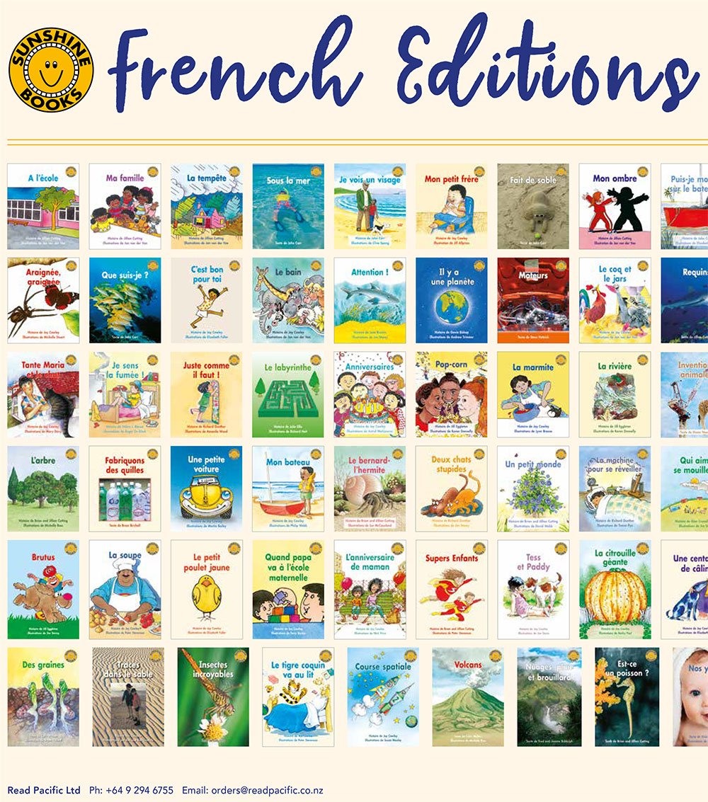 French Sunshine Books A3 Chart