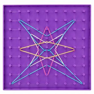 Plastic Geoboards – 23cm