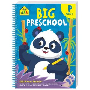 School Zone Big Spiro Preschool Workbook