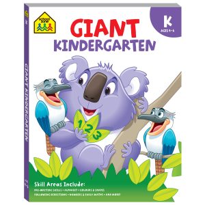 School Zone Giant Kindergarten Workbook