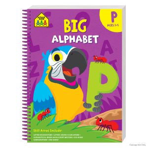 School Zone Big Spiro Alphabet Workbook