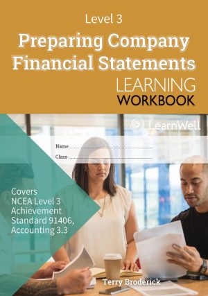 LWB Level 3 Preparing Company Financial Statements 3.3 Learning Workbook