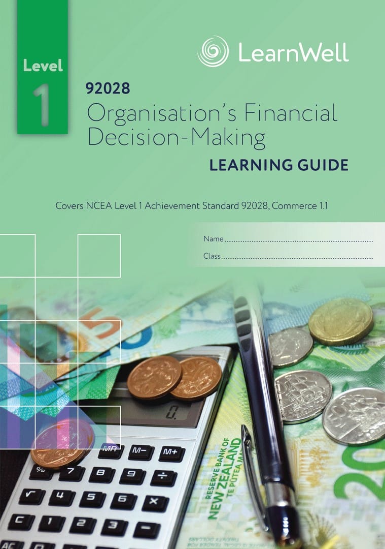LG 92028 Organisation’s Financial Decision-Making Learning Guide