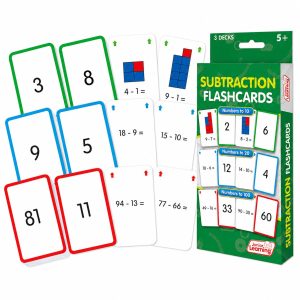 Junior Learning Subtraction Flash Cards
