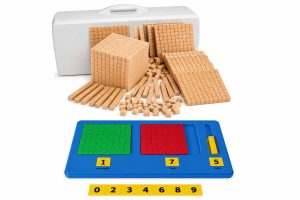 Base Ten Place Value Tray With Number Tiles
