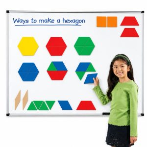 Jumbo Magnetic Pattern Blocks (52 Pieces)