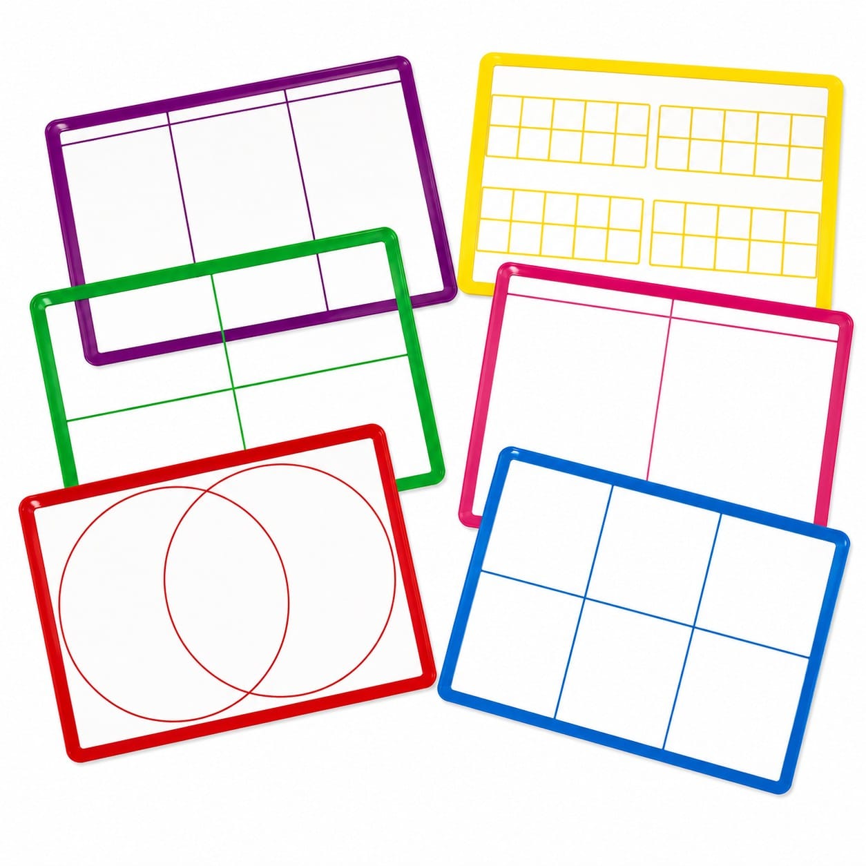Transparent Sorting Mats – Set of 6