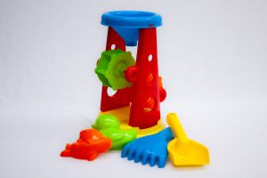Sand and Water Wheel Play Set - With Accessories