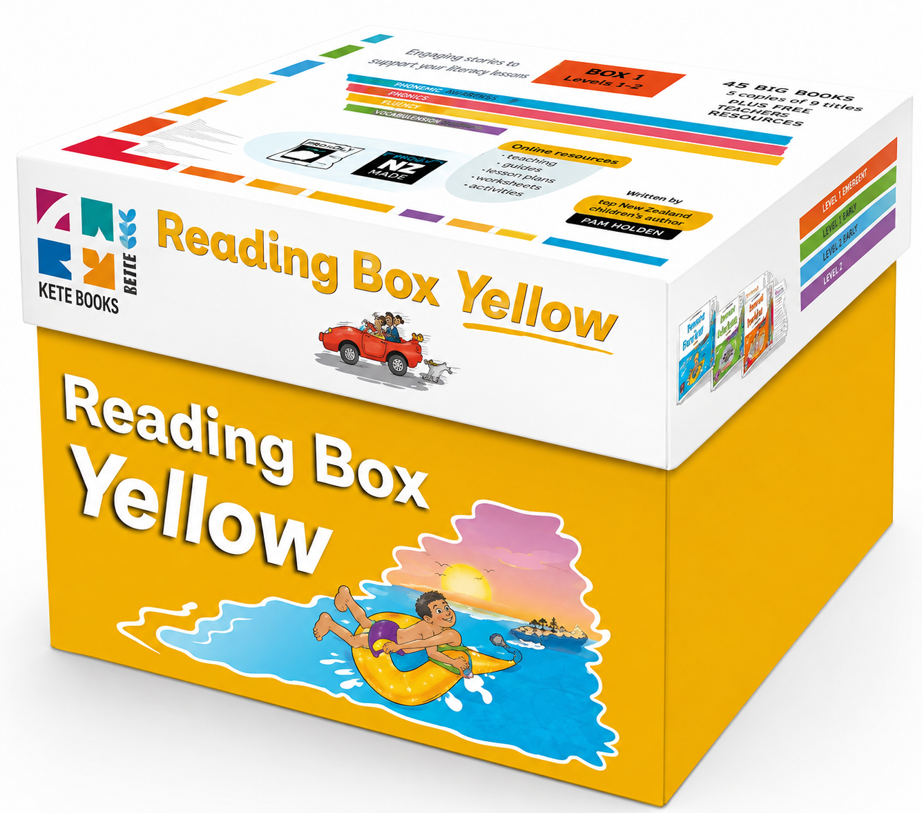 Reading Box Yellow