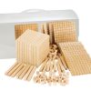 TFC12743 Wooden MAB Base Ten Student Set