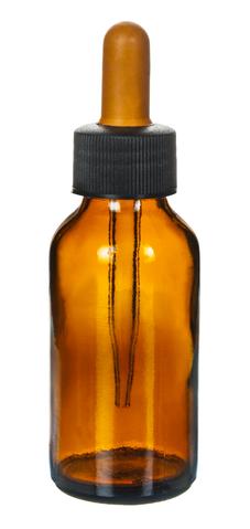 Bottle Amber Glass Dropping with Teat 30ml
